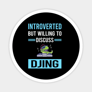 Introverted Djing DJ Disc Jockey Deejay Magnet